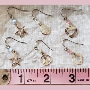 Set of 3 earrings
